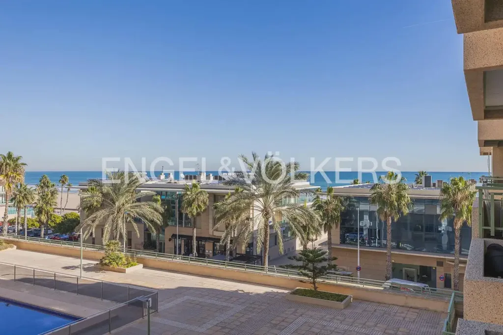 Balcon - Apartment with Sea View and Pool in La Patacona