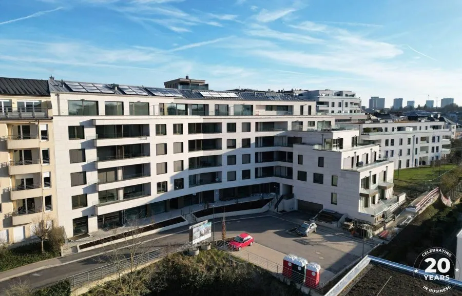 Vue aérienne - Bureau avec Terrasse à Luxembourg-Belair