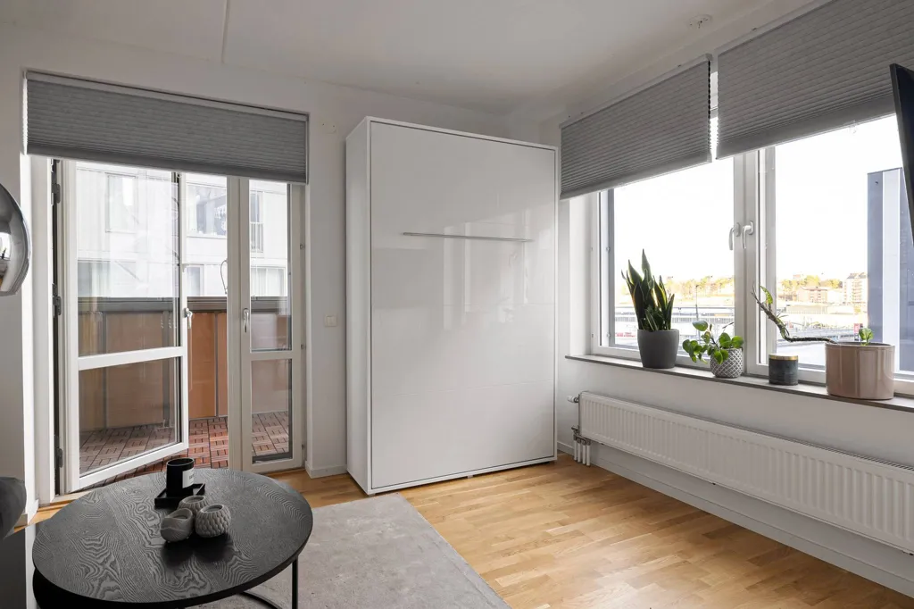 Séjour - Apartment with Balcony in Arenastaden