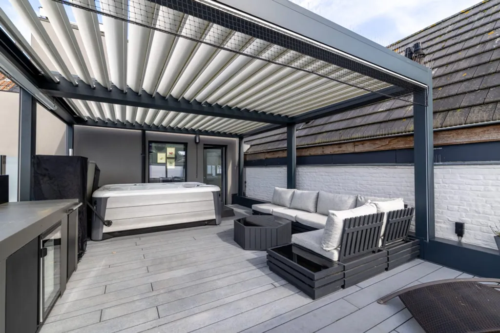 Terrass - Duplex with Jacuzzi Terrace in Tournai