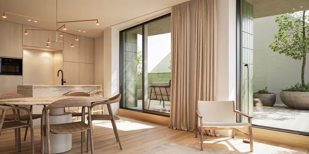 Salle à manger - Appartement avec Terrasse à Oostende