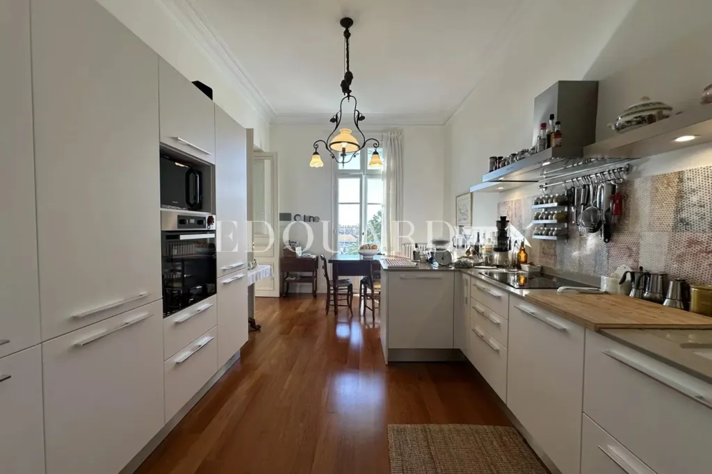 Cucina - Occupied Viager Apartment with Panoramic View in Menton