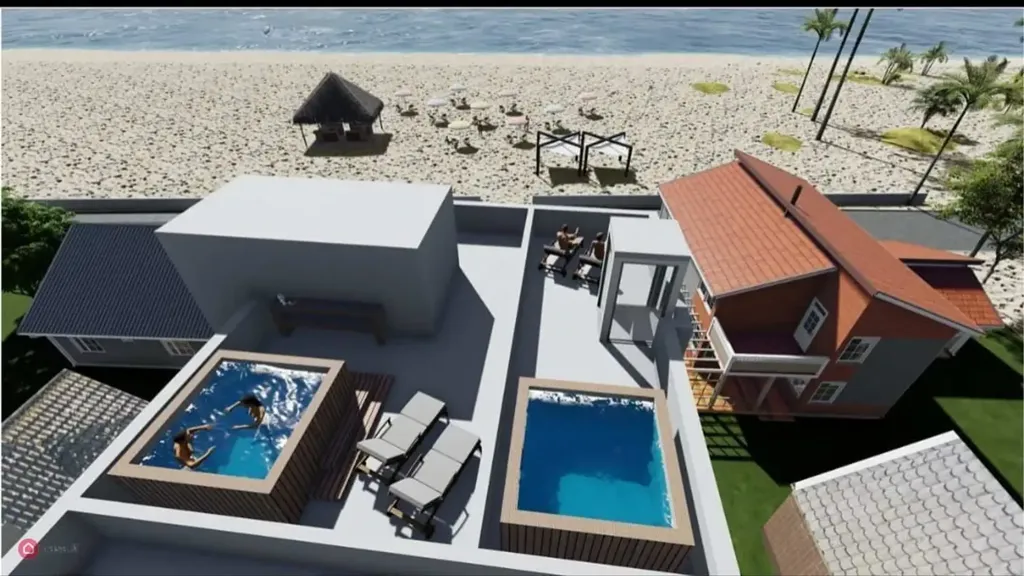 Seafront Semi-Detached Villa in Avola
