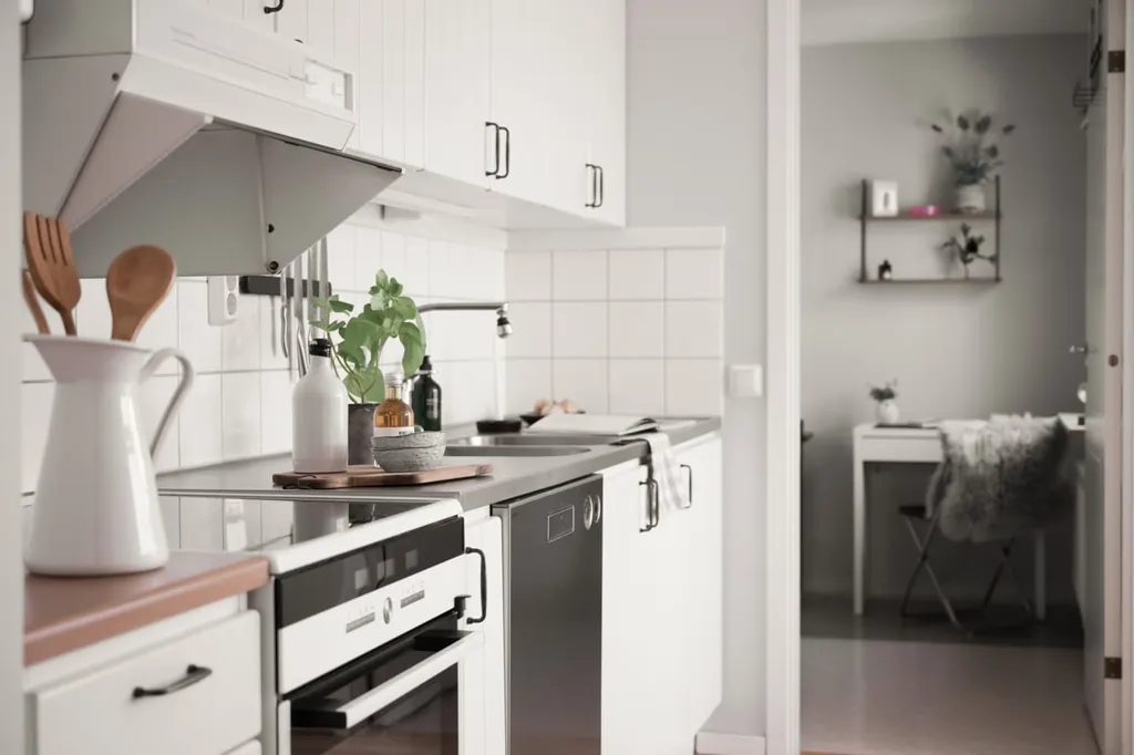 Cuisine - Terraced House with Balcony in Ytterby