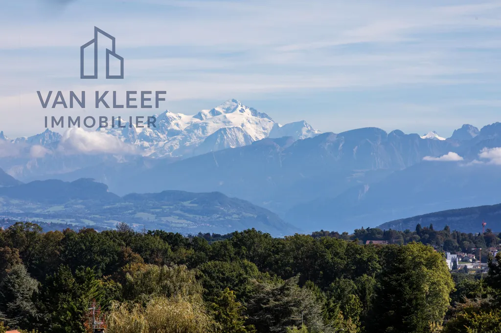 3-Bedroom Flat with Mont-Blanc View in Gex