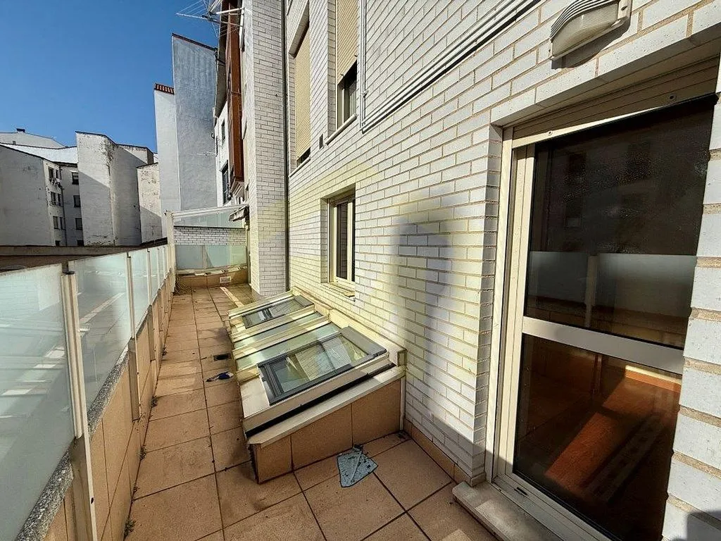 Balcony - Sunny Apartment with Terrace in Rosal