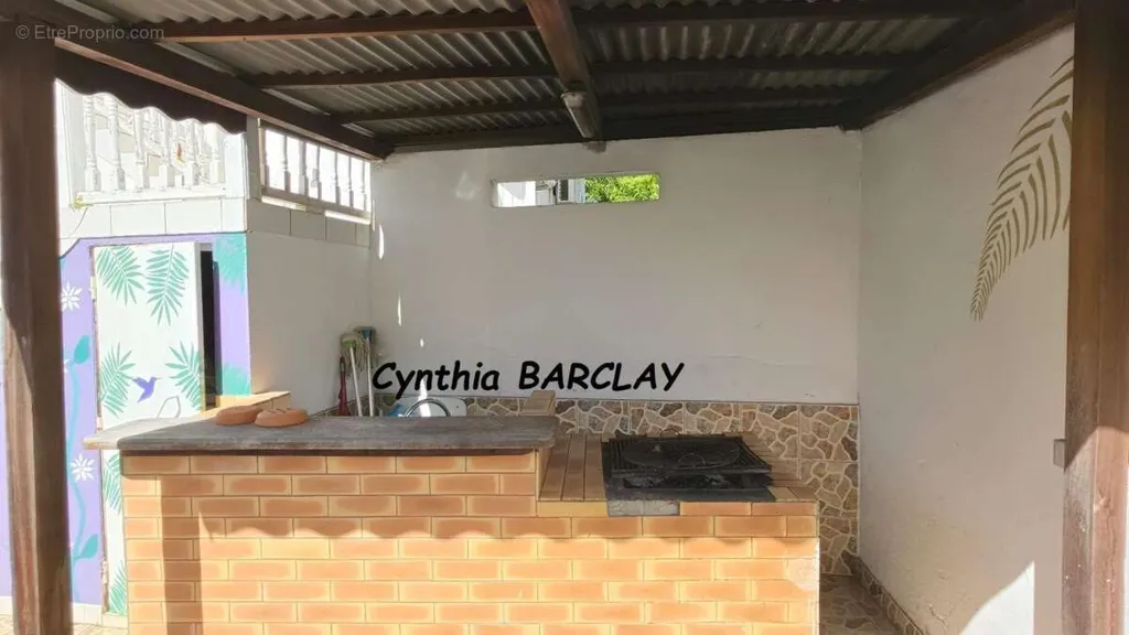 Terrasse - Ensemble Immobilier avec Piscine à Le Carbet
