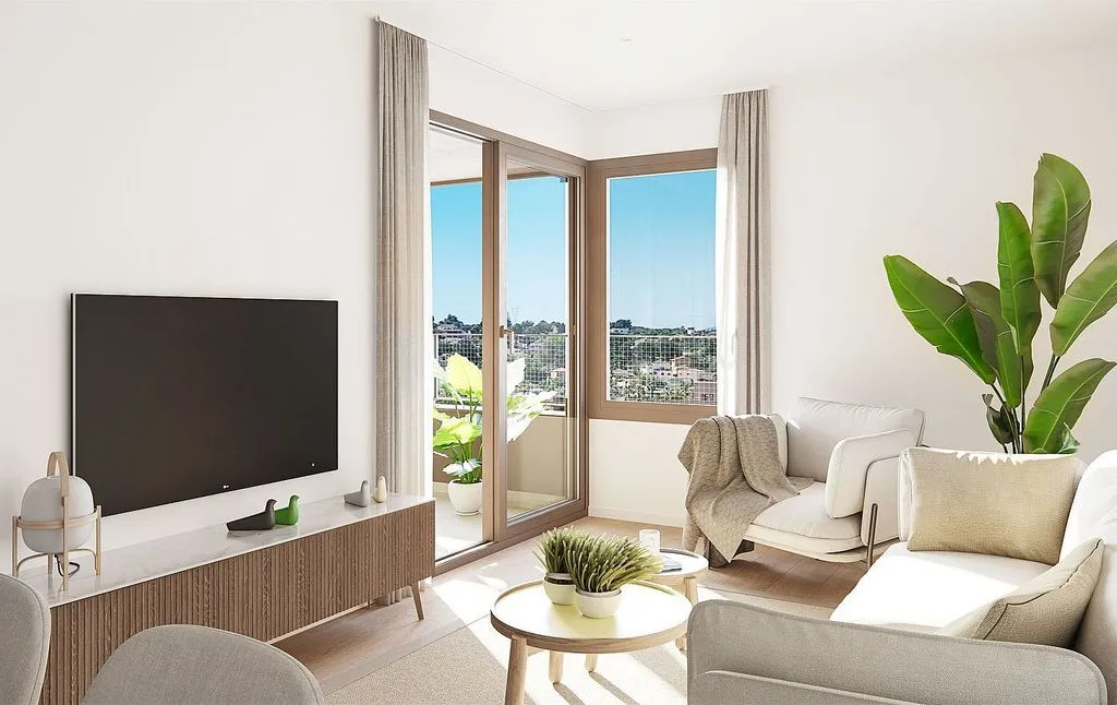 Séjour - New Flat with Pool in Bétera