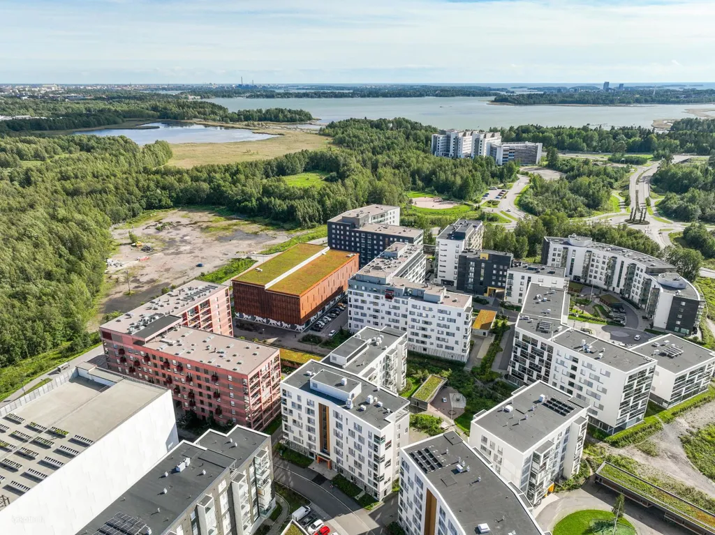Õhuvaade - Modern Studio Flat with Balcony in Espoo