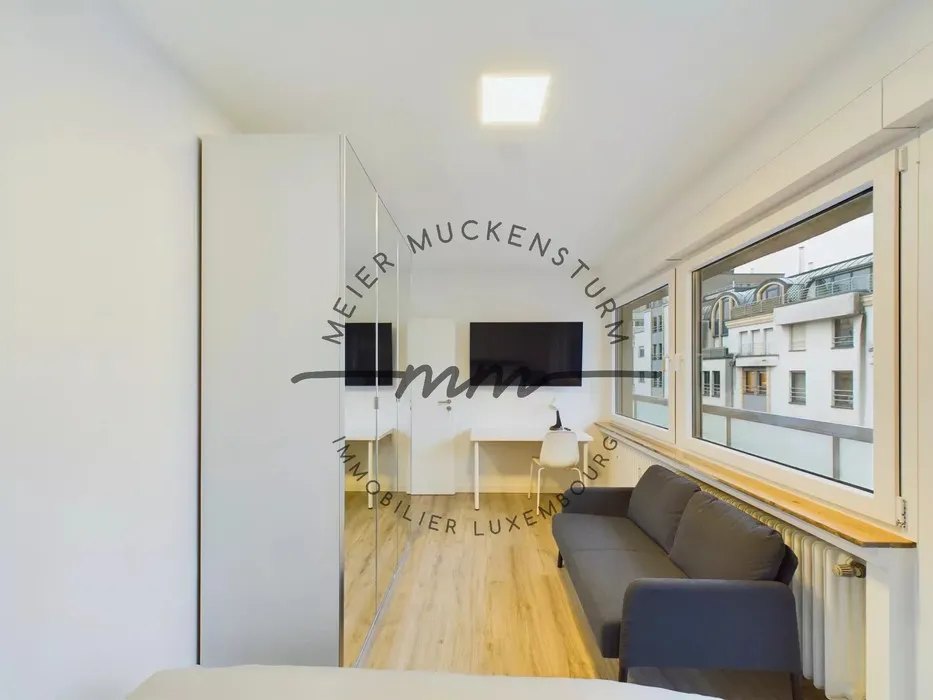 Chambres - Chambre Meublée avec Balcon à Luxembourg-Gare