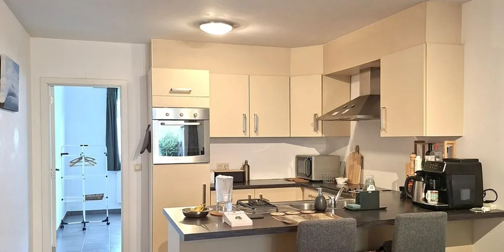 Köök - Ground Floor Apartment with Terrace in Leuven