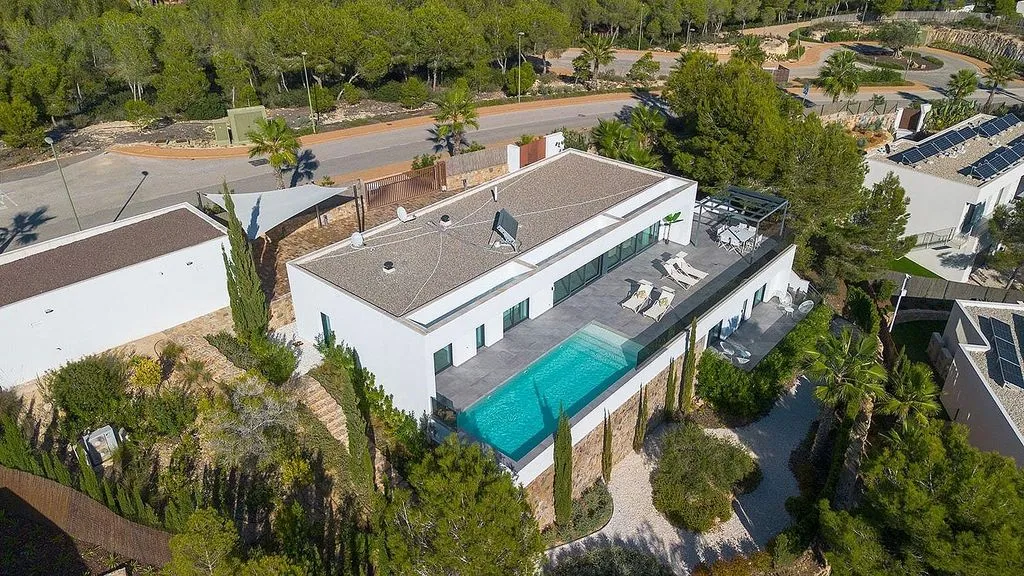 Vue aérienne - Luxury Villa with Golf Views in Orihuela