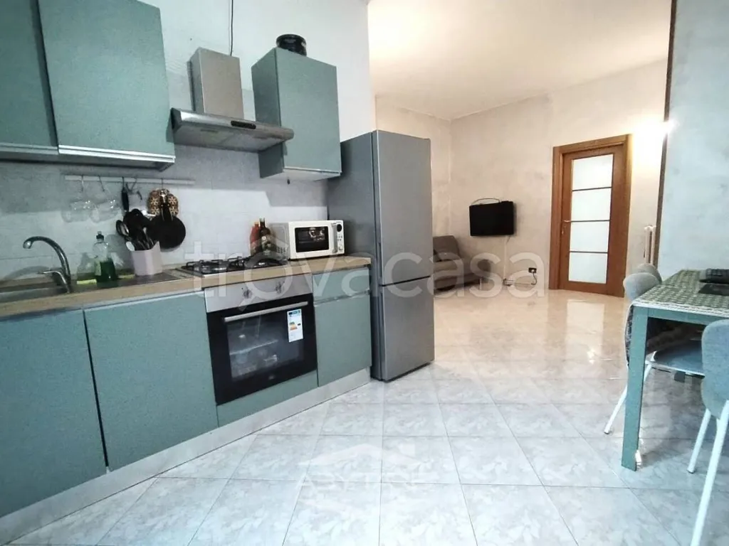 Köök - Rusticated Flat with Balcony in Turin