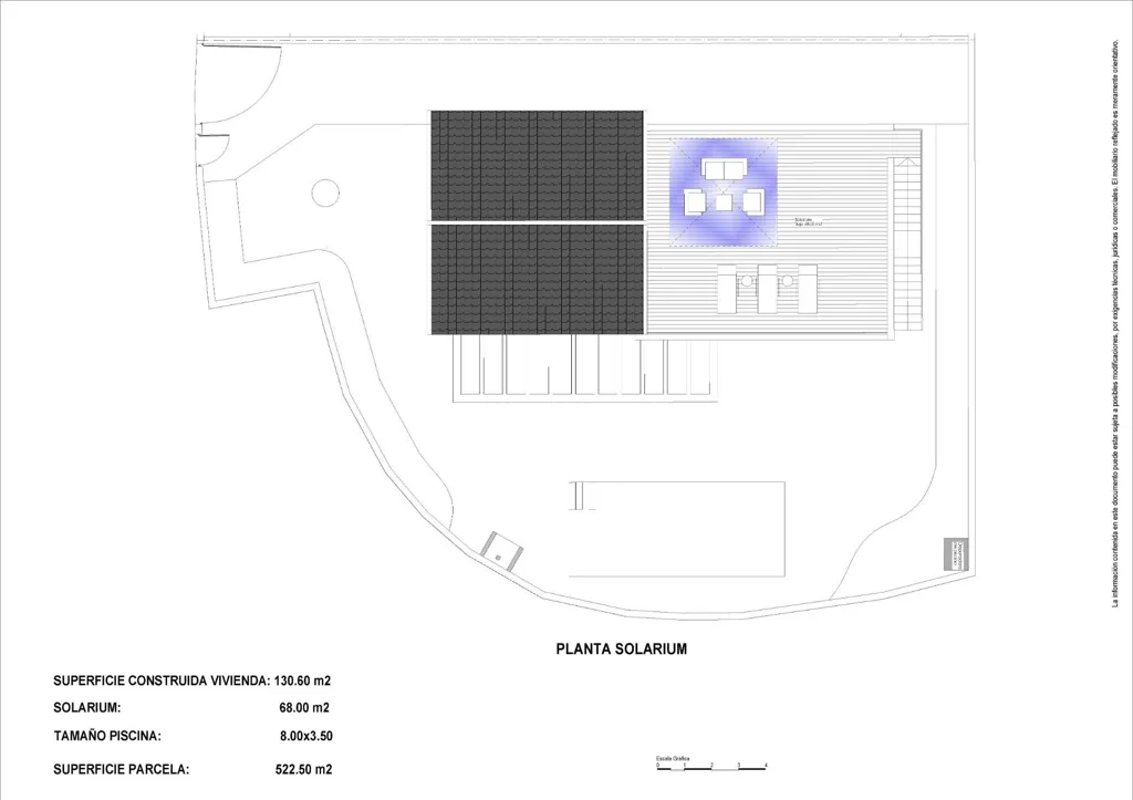 Plan - Modern Villa 150m from Beach in Cabo de Palos
