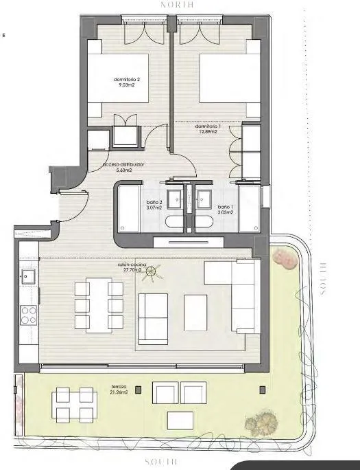 1-Bedroom Apartment with Pool in Estepona Centre