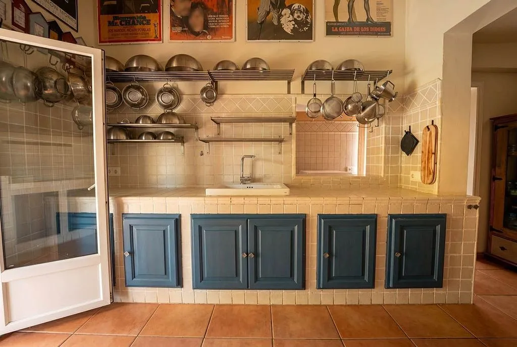 Kitchen - Single-Storey Villa with Pool in Sa Planera