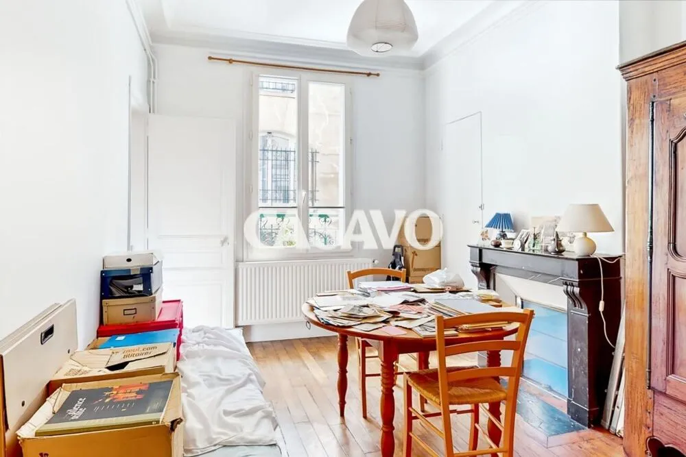 Soggiorno - Characterful Flat with South Exposure in Alésia