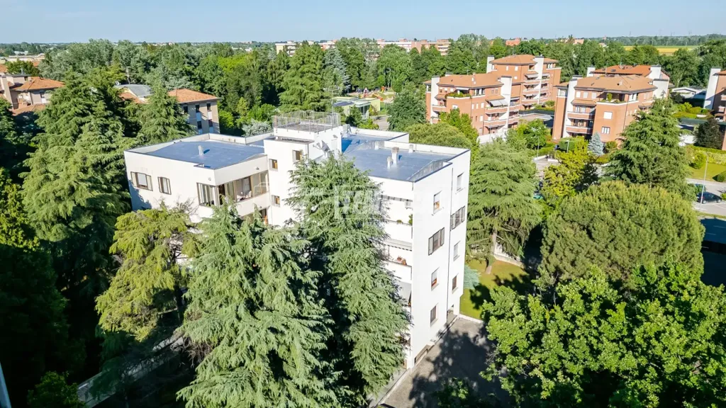 Aerial - Fully Rented Apartment with Balcony in Castenaso
