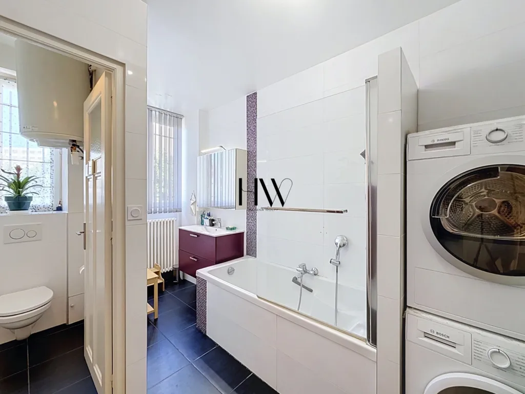 Bathrooms - Haussmannian Flat with Balcony in Annemasse Centre