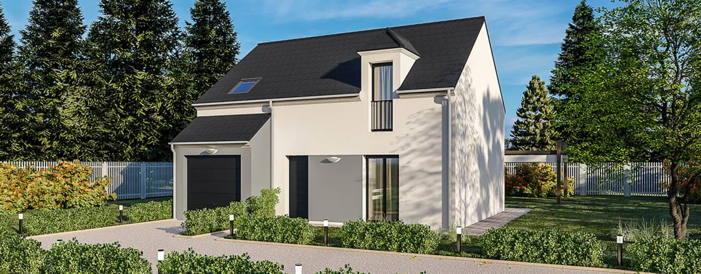 4-toaline maja asukohas Fontenay-Trésigny