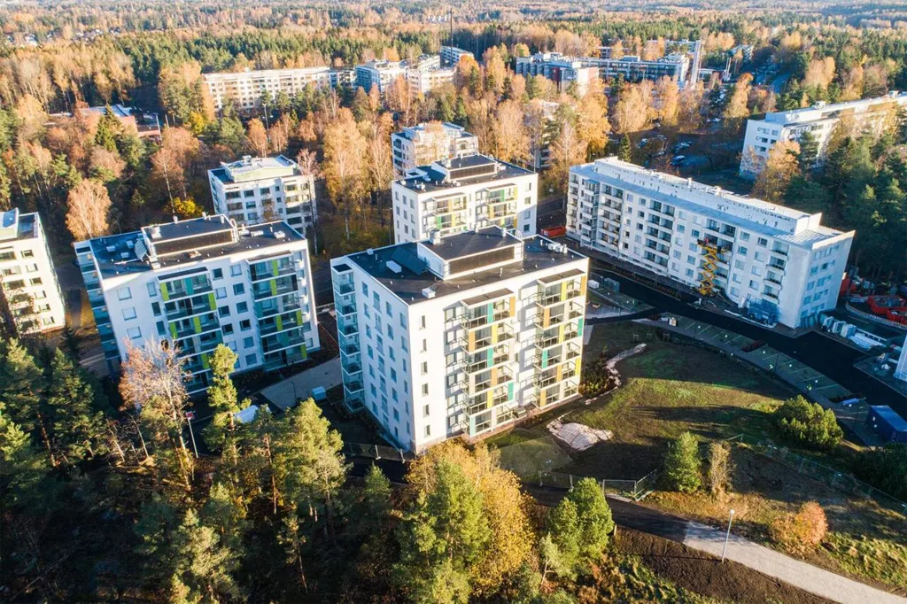 Õhuvaade - 1-toaline korter asukohas Espoo