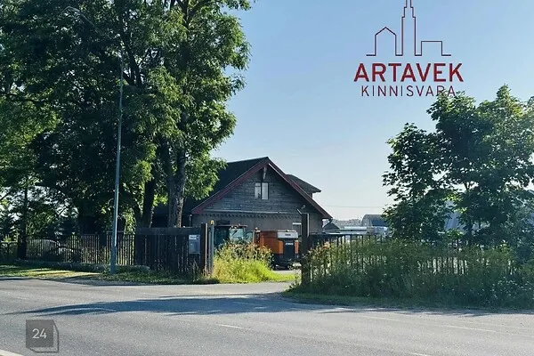 Välivaade - Ärihoone asukohas Kohtla-Järve