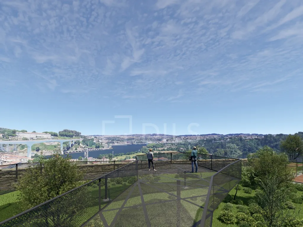 Jardin - Studio Apartment with River View in Vila Nova de Gaia