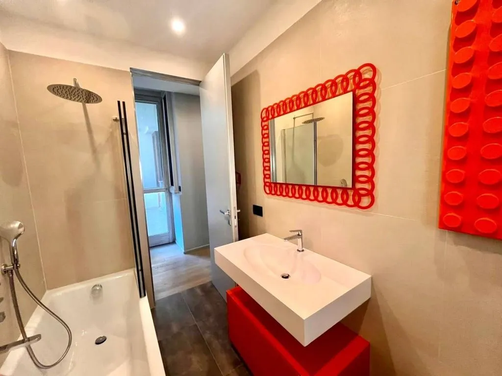 Salles de bain - Luxury Flat with Balconies in Piccolomini, Rome