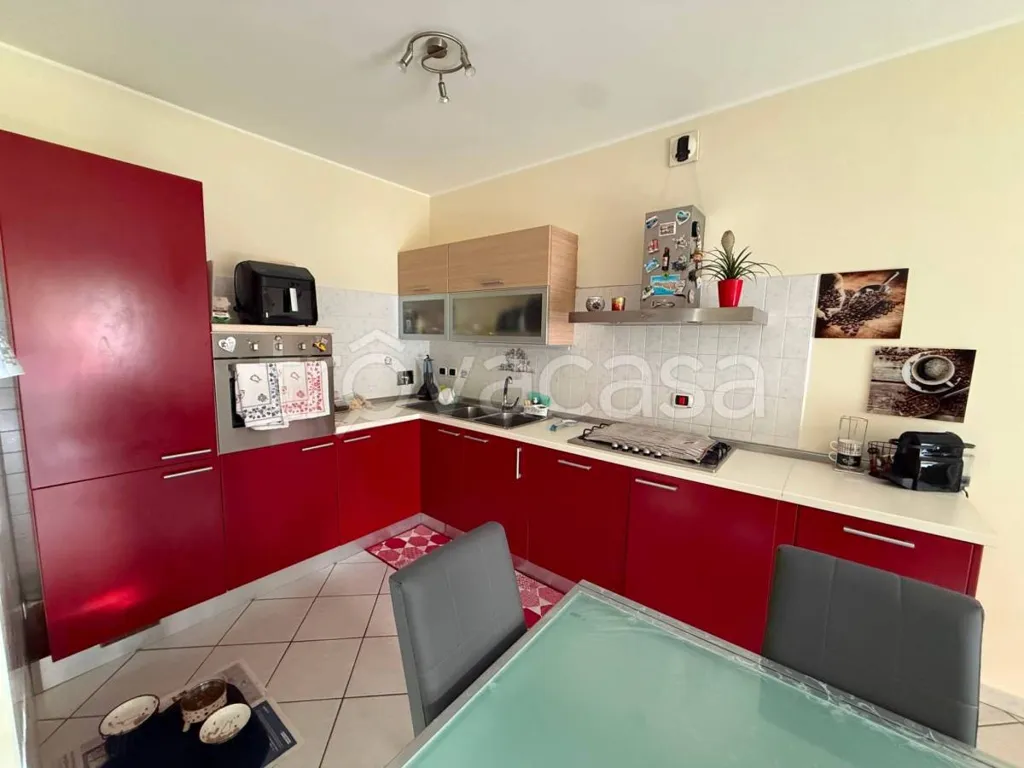 Cucina - Modern Studio with Balcony in Settimo Torinese