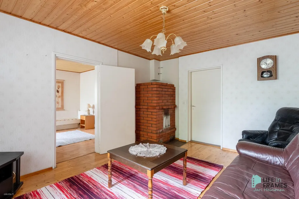 Séjour - Detached House with Sauna on Large Plot in Sastamala