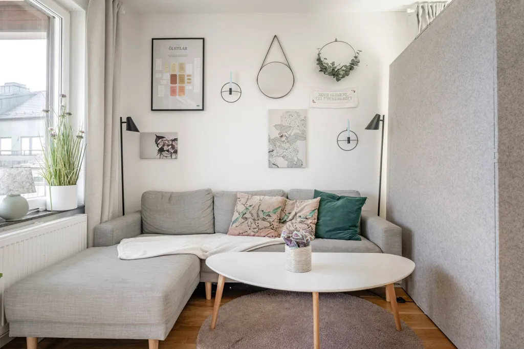 Elutuba - Apartment with South-Facing Balcony in Vallentuna
