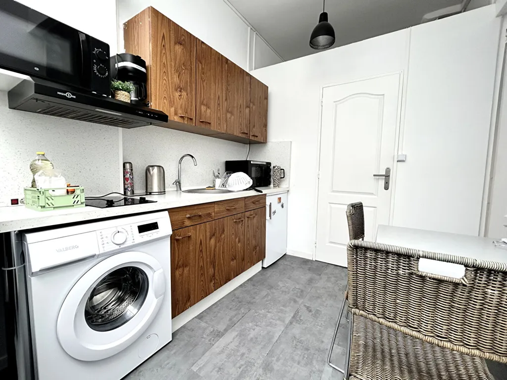 Cuisine - Studio Calme avec Cuisine au Rez-de-Chaussée à Lille