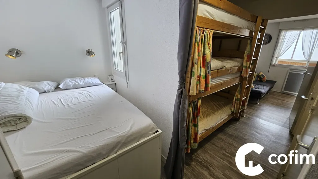 Chambres - Appartement 1 Pièce avec Ascenseur à La Pierre Saint Martin