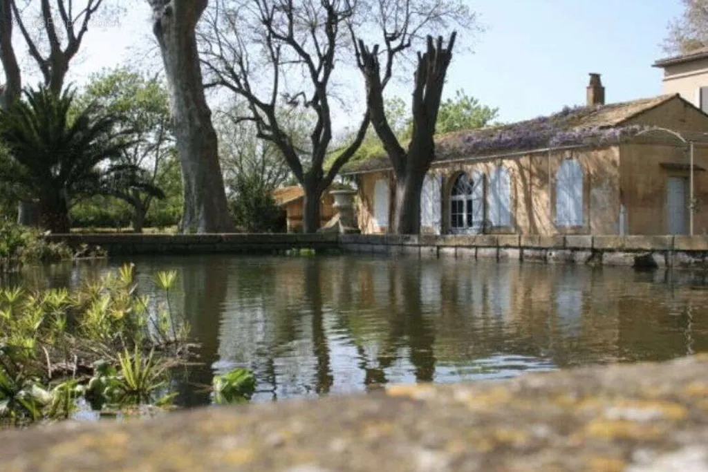 Extérieur - Domaine Mas de Bellombre avec Piscine en Provence