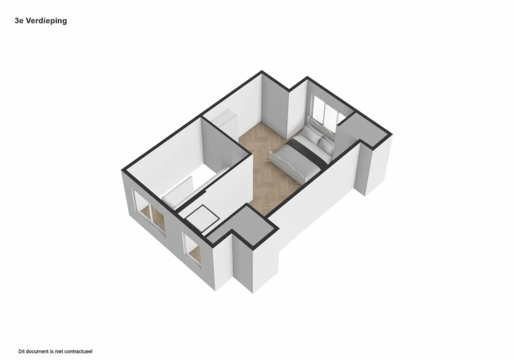 Floor Plan - Spacious House with Garden in Louvain