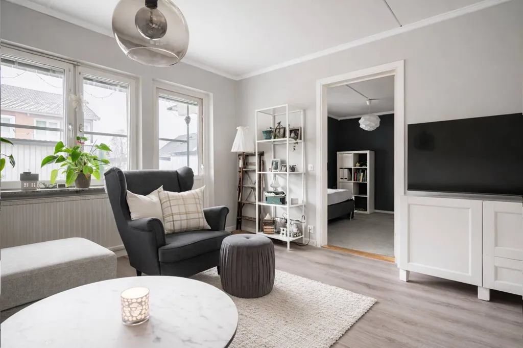Elutuba - Corner Flat with Balcony in Lillsjö, Stockholm