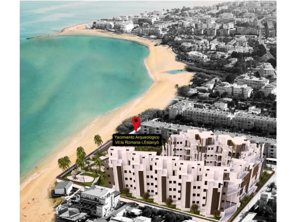 Aerial - Luxury Duplex Penthouse with Sea View in Denia