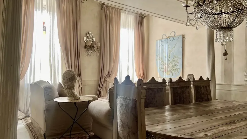 Söögituba - Rusticated Apartment with Soppalco in Florence