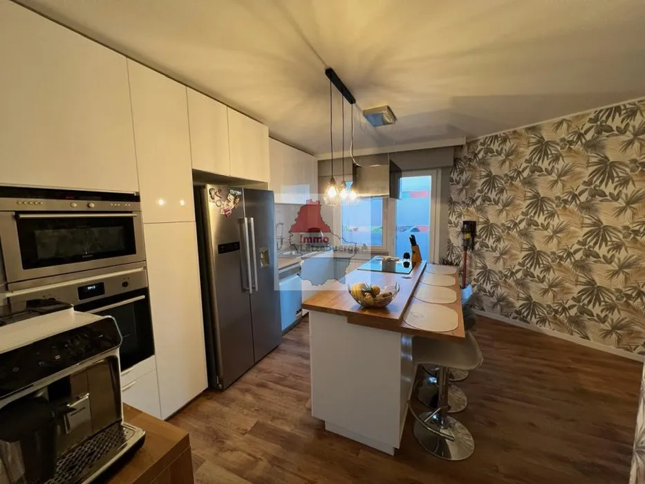 Köök - Renovated Apartment with Balcony in Ettelbruck