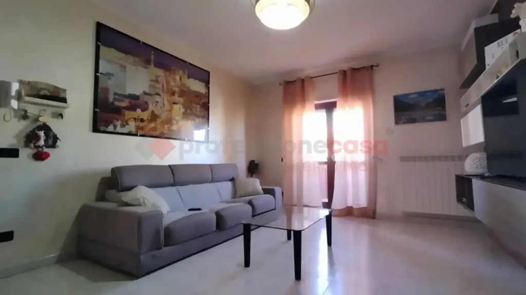 Séjour - Armed Apartment with Balcony in Grottaglie