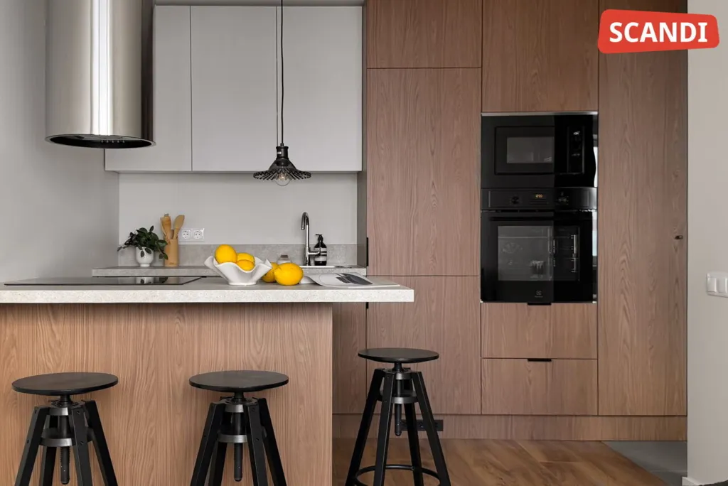 Cuisine - Scandi-Style Flat with Garden View in Mustamäe