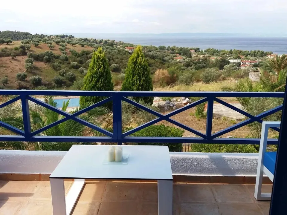 Terrasse - Maisonette with Sea View in Sithonia, Chalkidiki