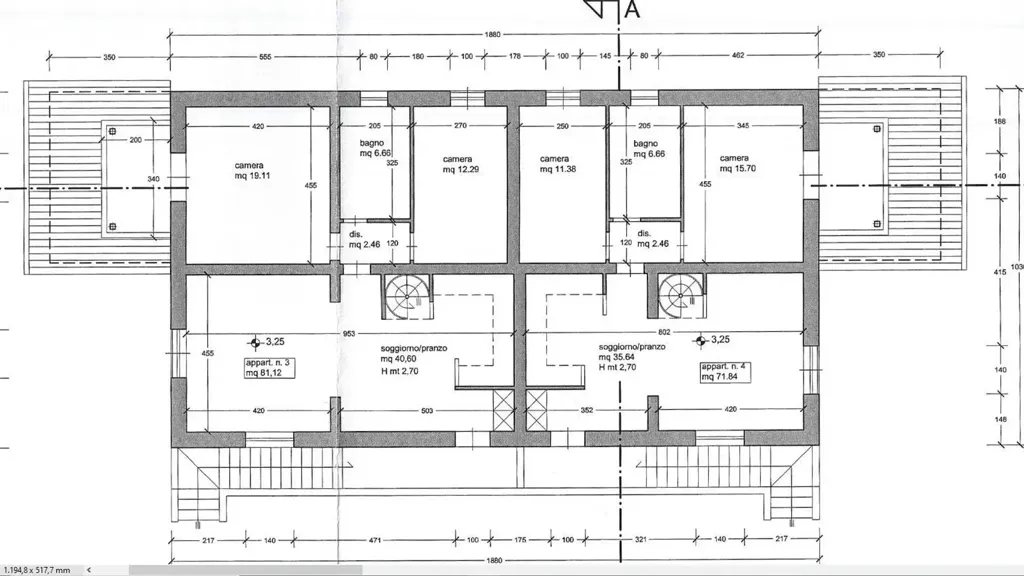 Plan - Tuscan Farmhouse with Orchard in Rosignano Marittimo