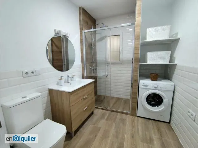 Salles de bain - T2 Flat with Terrace in Las Piletas
