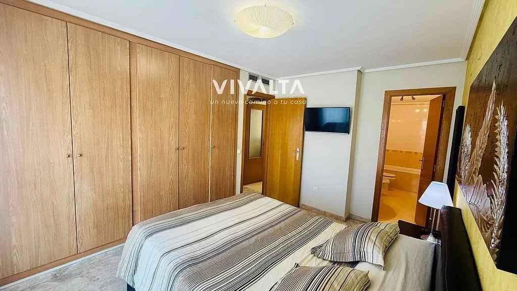 Bedrooms - Modern Flat with Sea View in El Grau