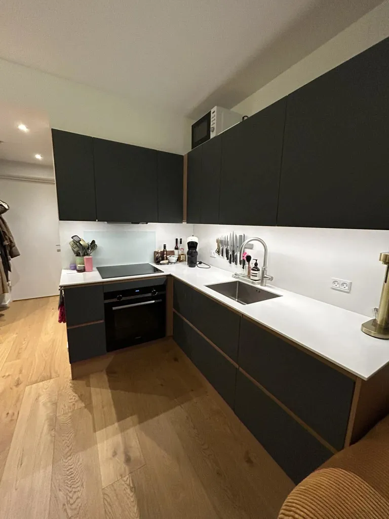 Köök - 2-Bedroom Apartment with Sea View in Aarhus