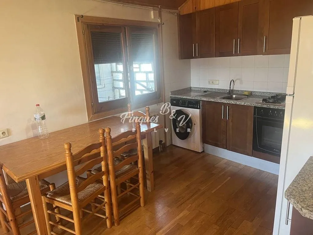 Köök - Apartment with East View in Bellver de Cerdanya