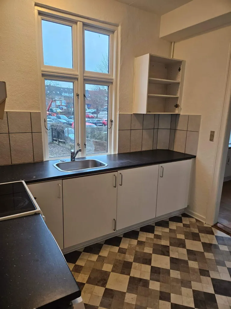 Köök - Four-Bedroom Apartment in Skive