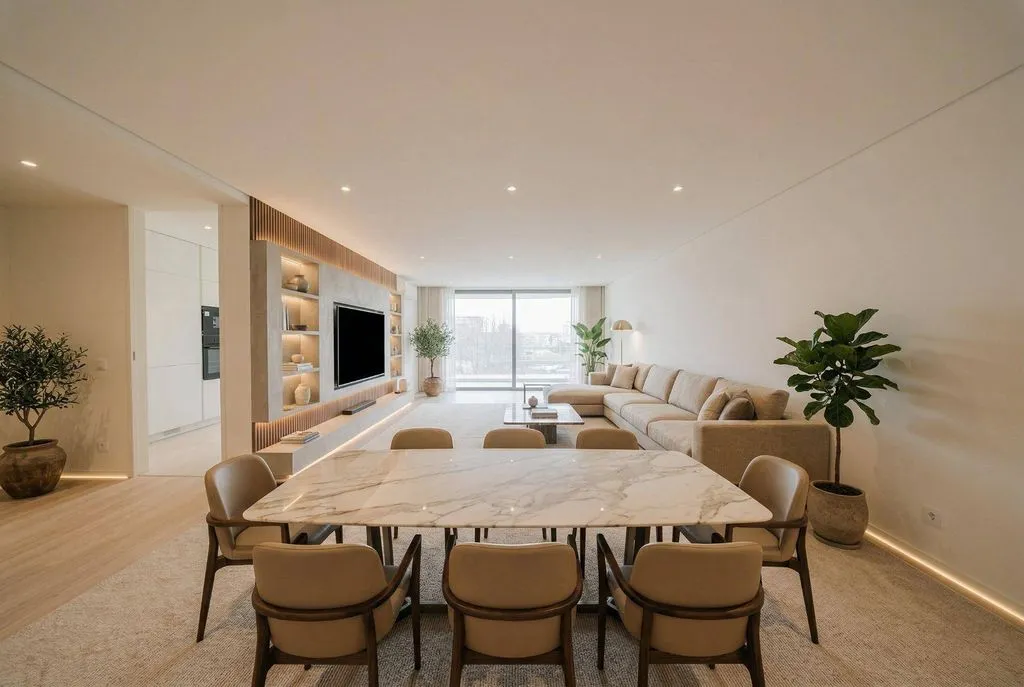 Salle à manger - Luxury Apartment with Balcony in Porto