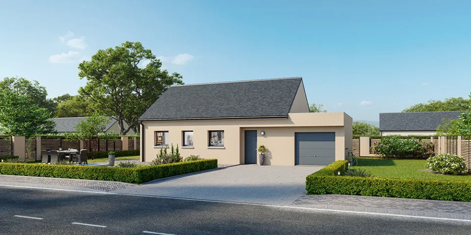 New Build House with Garden in Montry